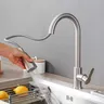 Tête d'évier de cuisine en acier inoxydable – vue 4