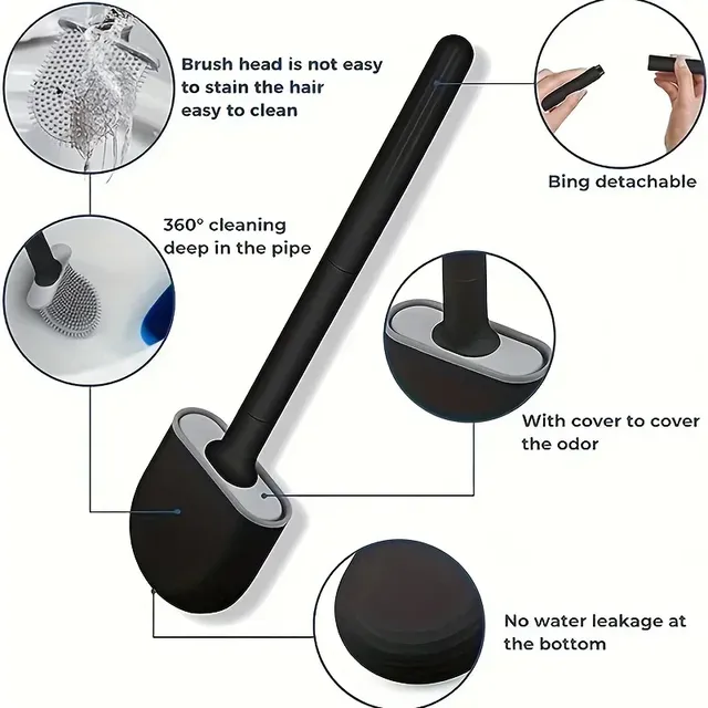 Brosse de toilette en Silicone – vue 5
