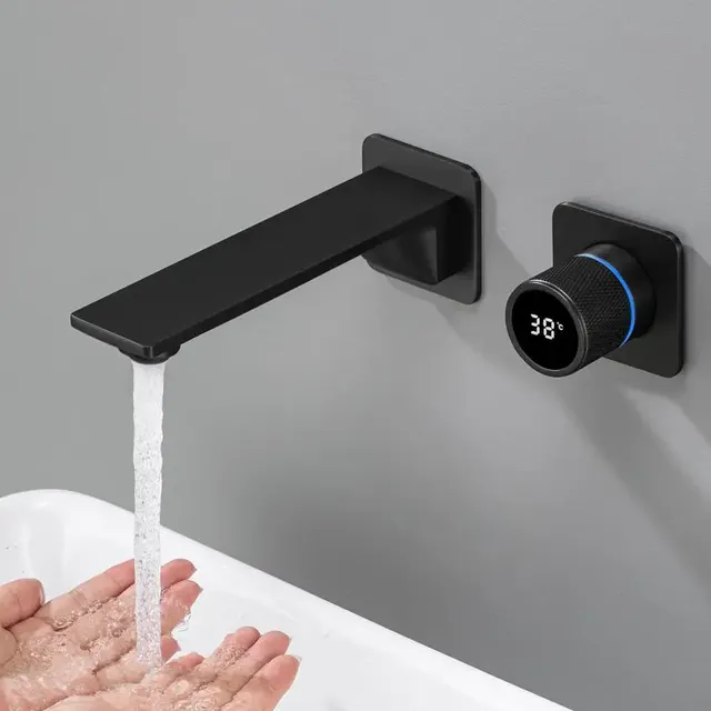 Robinet de lavabo en laiton – vue 3