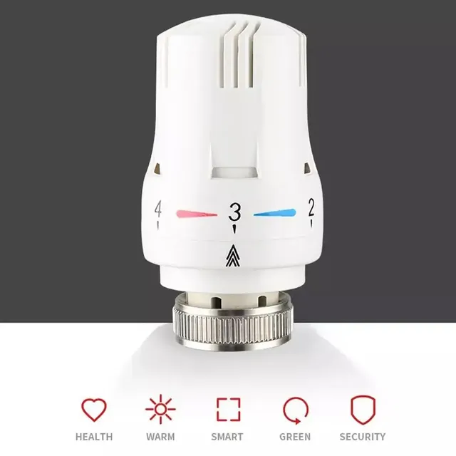 Vanne de contrôle thermostatique de radiateur domestique – vue 4