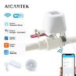 Vanne d&rsquo;eau intelligente WiFi Tuya, contrôleur de gaz, robinet de jardin, minuterie Bluetooth pour Support Alexa Google Assistant Smartlife