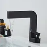 BAKALA robinets de lavabo modernes noir mat – vue 3