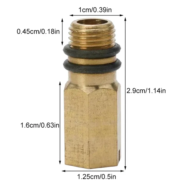 Bouchon d'obturation M10 pour robinet froid et chaud – vue 5