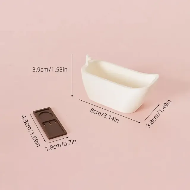 Baignoire de Simulation Miniature pour maison de poupée – vue 6