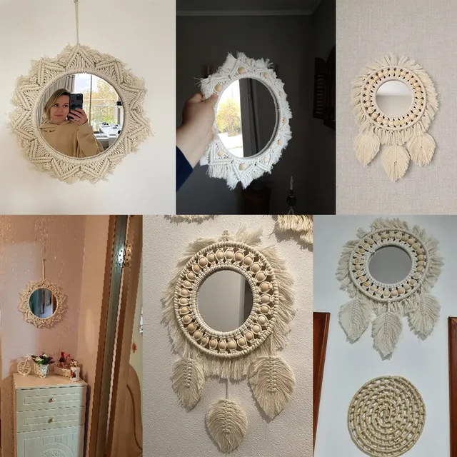 Miroir mural decoration maison chambre miroir decoratif… – vue 6