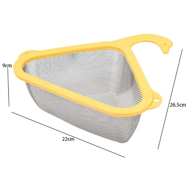 Passoire évier triangulaire tamis filtre cuisine acier… – vue 6