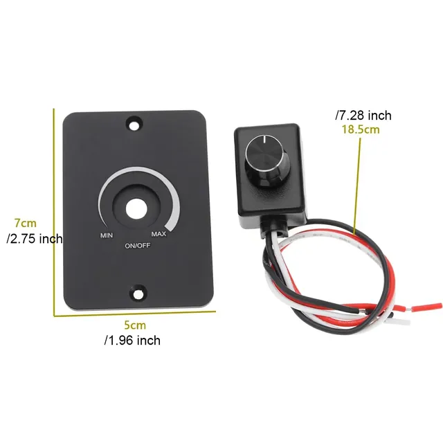 Variateur intensité LED 12V PWM potentiomètre… – vue 6