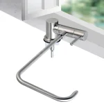 Robinet de cuisine pliant, purificateur d&rsquo;eau, osmose inverse, filtre à eau potable, robinet en acier inoxydable, connexion rapide de 1/4 pouces