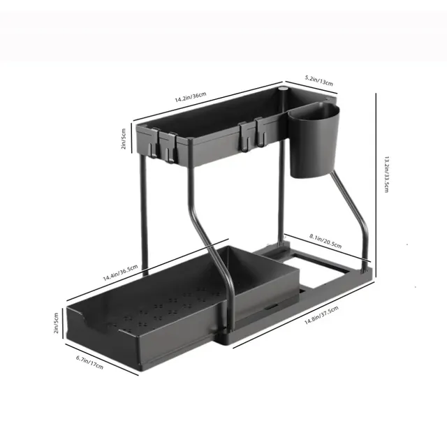 Support de rangement de comptoir de cuisine Simple en… – vue 6