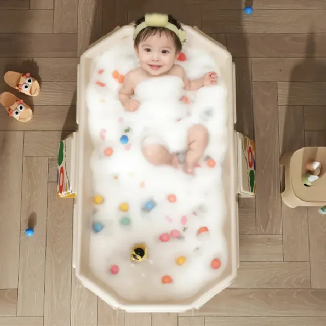 Baignoire été pliante PVC bébé 0 5 ans grande portable… – vue 2