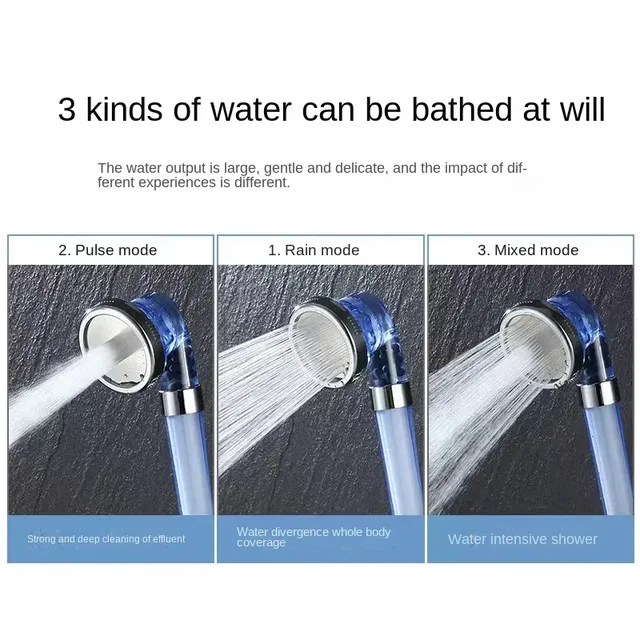 Purificateur d'eau filtre pomme de douche douche haute… – vue 2