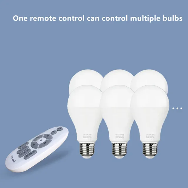 Ampoule LED intelligente E27 6W 9W 12W RF 2.4G – vue 5