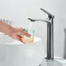 Robinet d'évier de salle de bains noir pour cuisine à… – vue 3