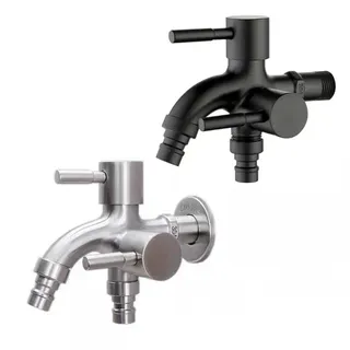Robinet à Double sortie 1/2 "pour Machine à laver