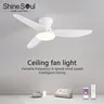 Lampe de ventilateur de plafond LED intelligente – vue 1