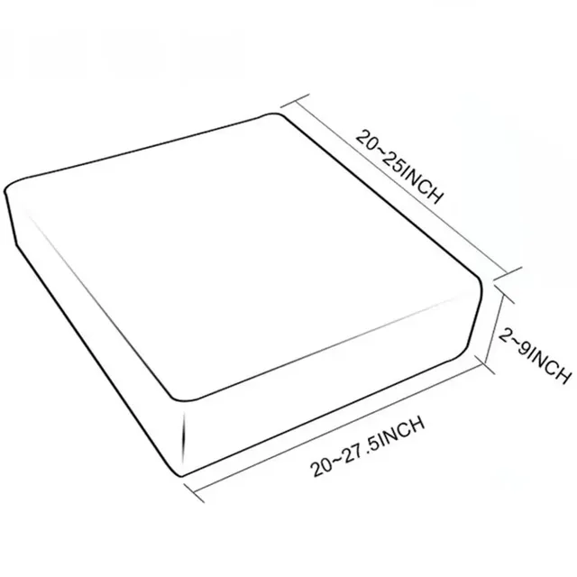 Housse de coussin de siège de canapé souple – vue 6