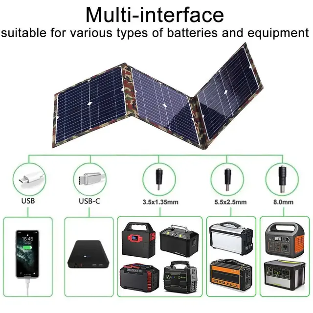 Panneau solaire complet de Camping 800W – vue 5