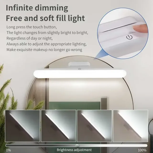 LED miroir avant maquillage lumière Protection des yeux… – vue 3