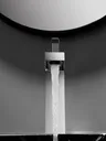 Mitigeur lavabo monocommande bec cascade jet plat… – vue 3