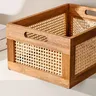 Boîte de rangement en bois massif pour cuisine et bureau – vue 5