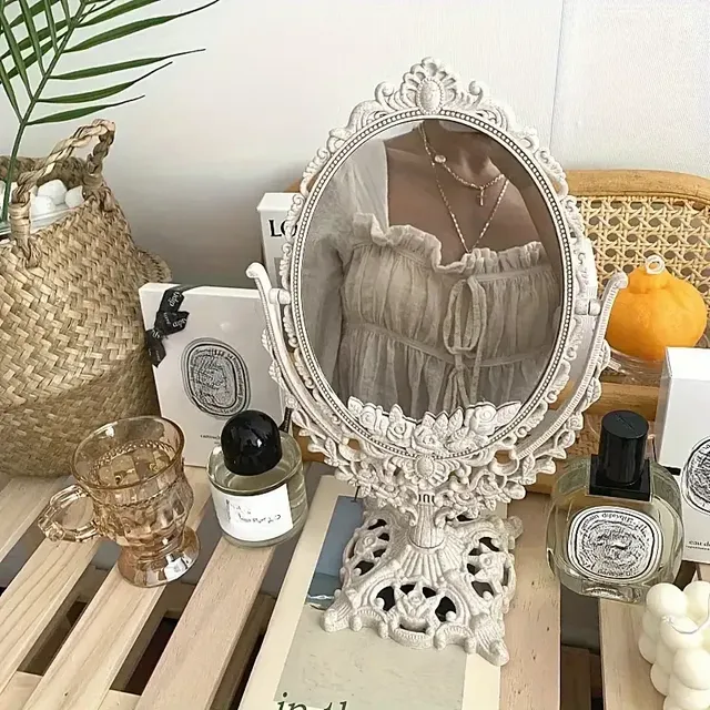 Miroir de maquillage de Style rétro européen – vue 2