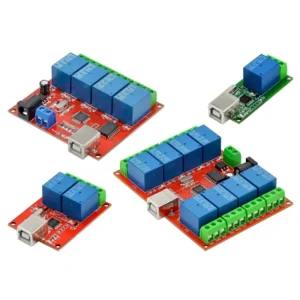 Commutateur de commande de relais USB 5V 12V 24V, 1 2 4 8 canaux, commande d’ordinateur Programmable pour maison intelligente, contrôleur intelligent pour PC Commutateur de commande de relais USB 5V 12V 24V, 1 2 4 8 canaux, commande d’ordinateur Programmable pour maison intelligente, contrôleur intelligent pour PC
