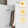 Charnières de porte d'armoire en acier inoxydable – vue 5