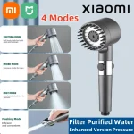 Xiaomi – Kit de pomme de douche haute pression, douche de salle de bain haute pression, pulvérisation réglable en 3 modes avec filtre à eau de Massage