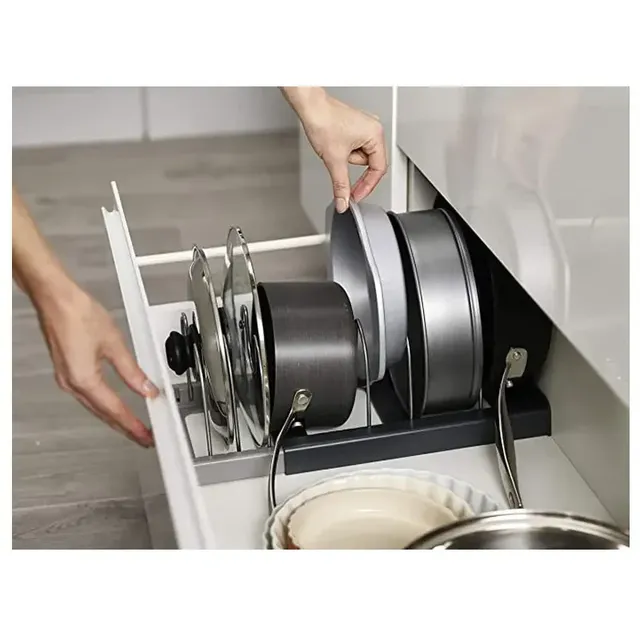Organisateurs d'armoires de cuisine pour casseroles et… – vue 4