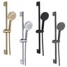Ensemble de colonnes de douche noires – vue 3
