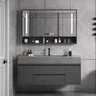Lavabo sol armoires de salle de bain Vintage tiroir… – vue 4