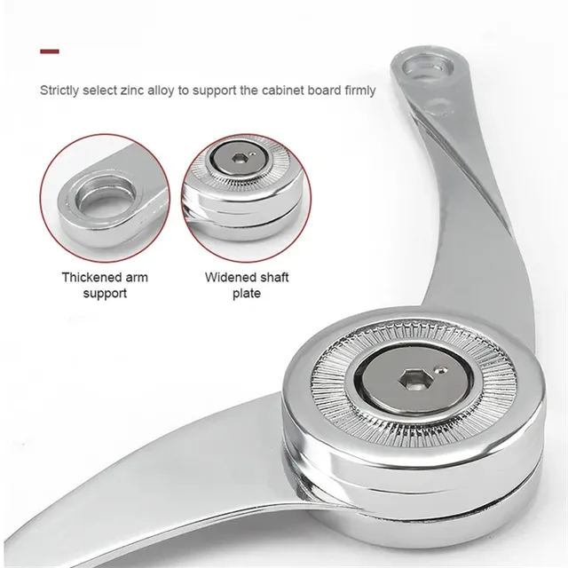 Charnières hydrauliques à arrêt aléatoire pour porte… – vue 5