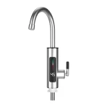 3000W 220V électrique cuisine chauffe-eau robinet instantané chaud en acier inoxydable robinet d&rsquo;eau chauffage froid robinet