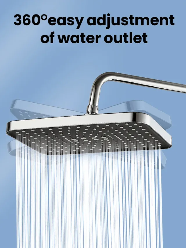Pommeau douche plafond surdimensionné pluie 12pouces… – vue 6