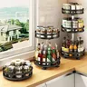 360 ° Support de rangement rotatif pour épices de cuisine – vue 1