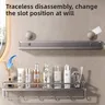 Étagère murale ventouse salle bain panier douche inox… – vue 3