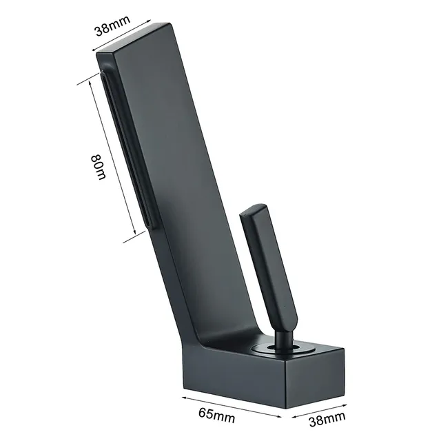 Robinet de lavabo cascade à poignée unique – vue 5