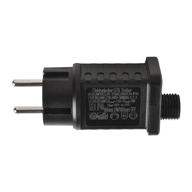 Transformateur chaîne lumières 9W 31V LED minuterie… – vue 3