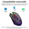 Souris sans fil Bluetooth 5.2 RGB 2.4G – vue 6
