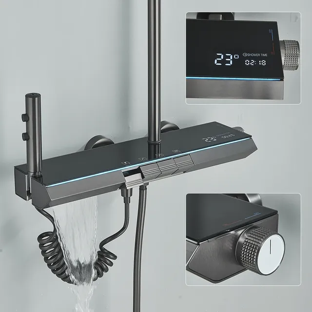 Colonne douche thermostatique affichage numérique led… – vue 2
