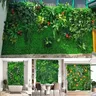 Panneau mural de plantes artificielles – vue 2
