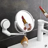 Miroir de salle de bain mural pliable sans…