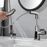 Robinet de lavabo en laiton extractible