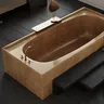 Baignoire en marbre autoportante personnalisable – vue 6