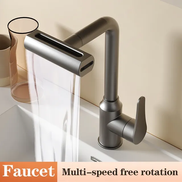 Robinets de lavabo de salle de bains en acier inoxydable – vue 2