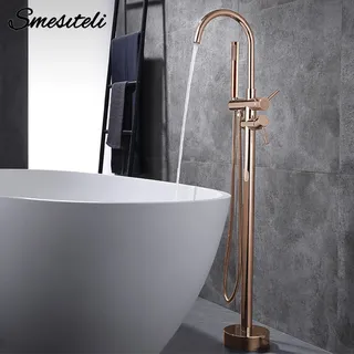 Baignoire Autoportante en Laiton Rose localité