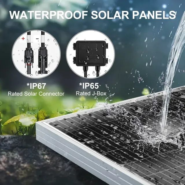 Kit de panneaux solaires haute puissance 6000W/3000W – vue 3