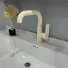 360 ° Robinet de lavabo pivotant à poignée unique – vue 4
