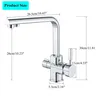 Mitigeur cuisine filtrant laiton chromé bec haut… – vue 6