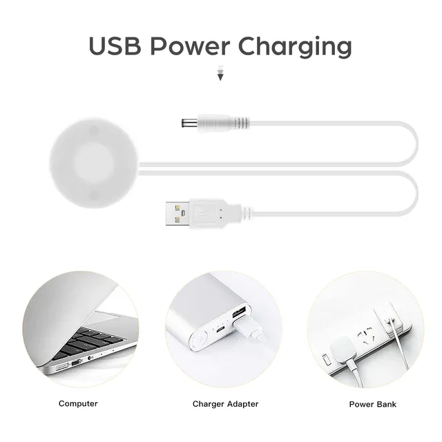 DC 5V USB LED variateur capteur tactile interrupteur… – vue 3